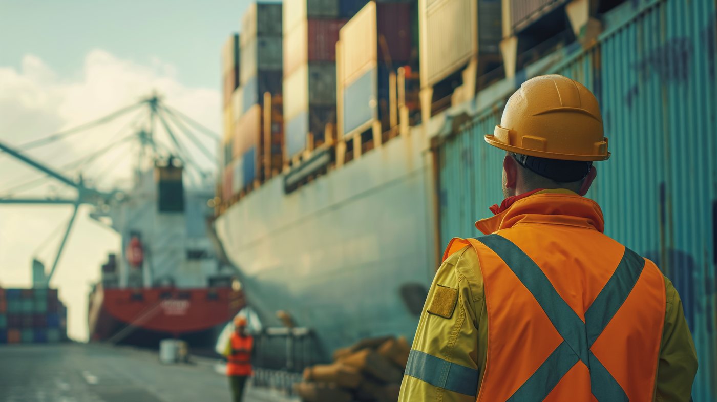 Supervisi&oacute;n de operaciones portuarias de comercio internacional