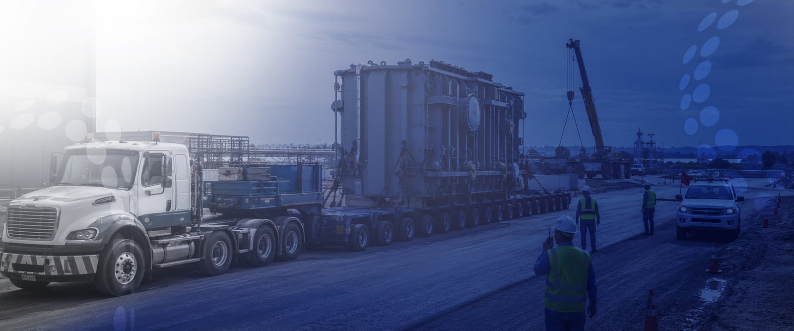 Transporte de maquinaria